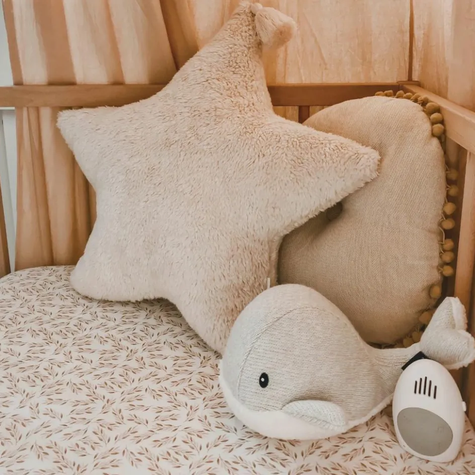 Peluche bruit blanc rechargeable baleine Moby gris|FLOW Outlet