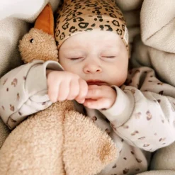 Hot FLOW Peluche bruit blanc rechargeable oie Liva marron