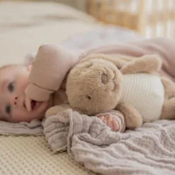 Peluche bruit blanc rechargeable Milo lapin beige|FLOW Best