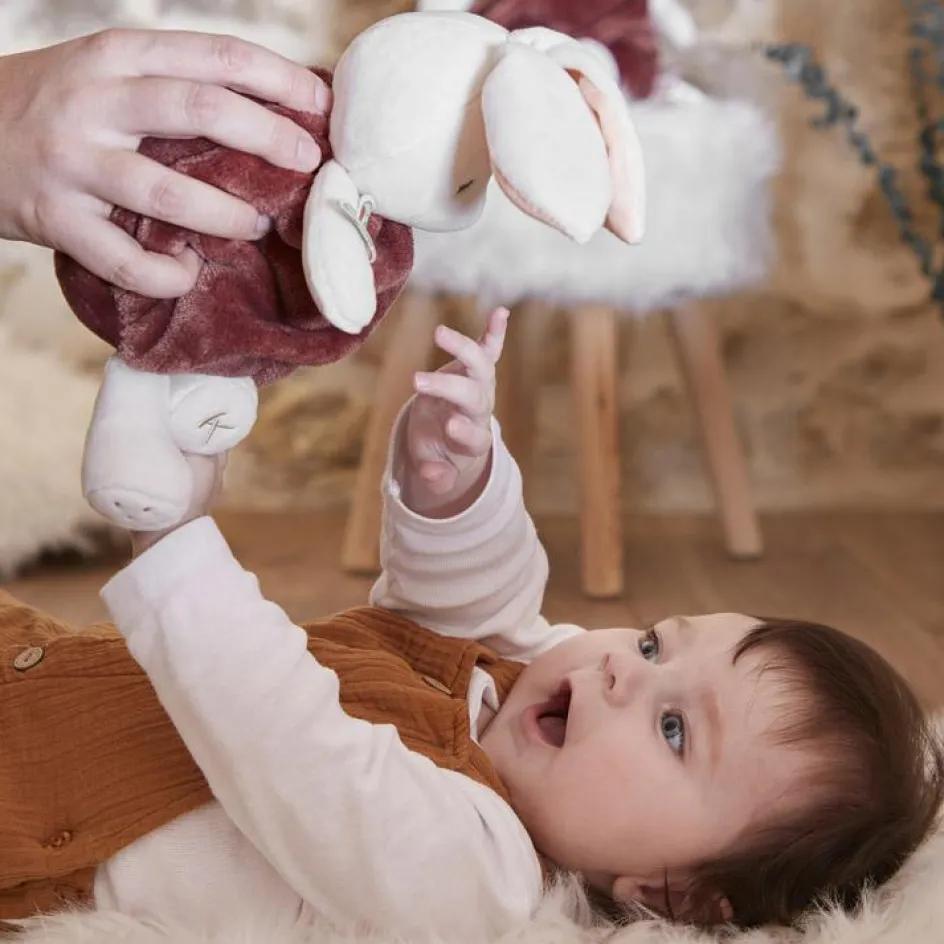 Peluche bulle d'amour lapin cannelle Plume (23 cm)|Kaloo New