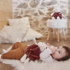 Peluche bulle d'amour lapin cannelle Plume (23 cm)|Kaloo New