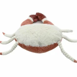 Les Déglingos Peluche Cassecou le crabe et son bébé terracotta (39 cm)