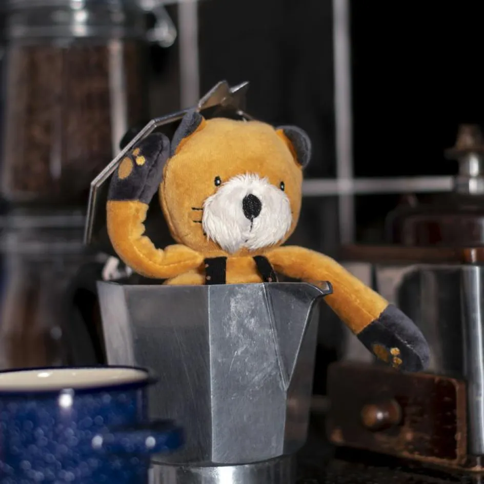 Peluche chat Lulu Les Moustaches (27 cm)|Moulin Roty Sale