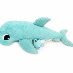 Peluche Clou maman et bébé Les Ptipotos Aqua (57 cm)|Les Déglingos New