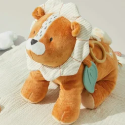 Clearance Noukie's Peluche d'activités Babou en veloudoux caramel (26 cm)
