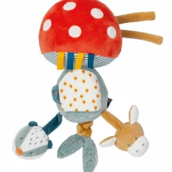 Peluche d'activités Champignon Felix et Léo (32 cm)|Nattou Discount