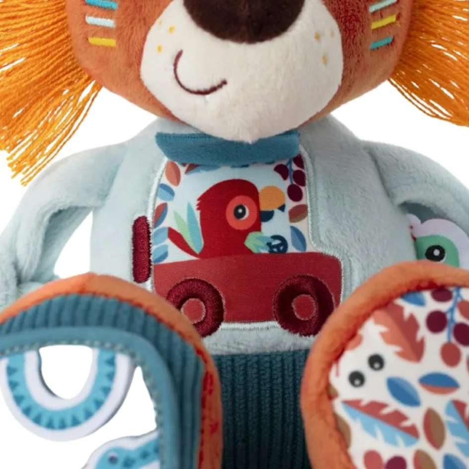 Peluche d'activités Jack le Lion (25 cm)|Lilliputiens Hot