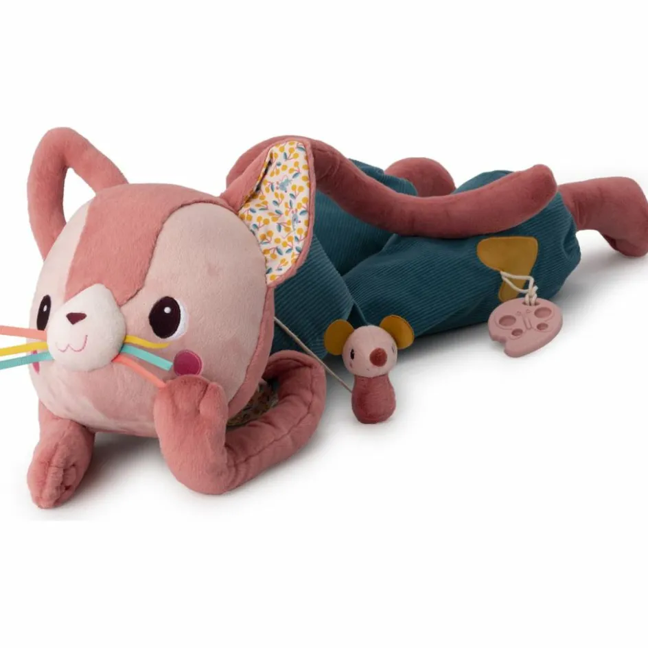 Peluche d'activités Jeanne le grand chat (87 cm)|Lilliputiens Best