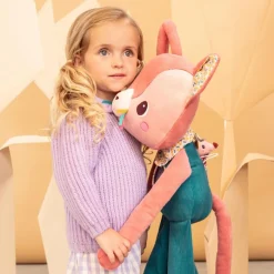 Peluche d'activités Jeanne le grand chat (87 cm)|Lilliputiens Best