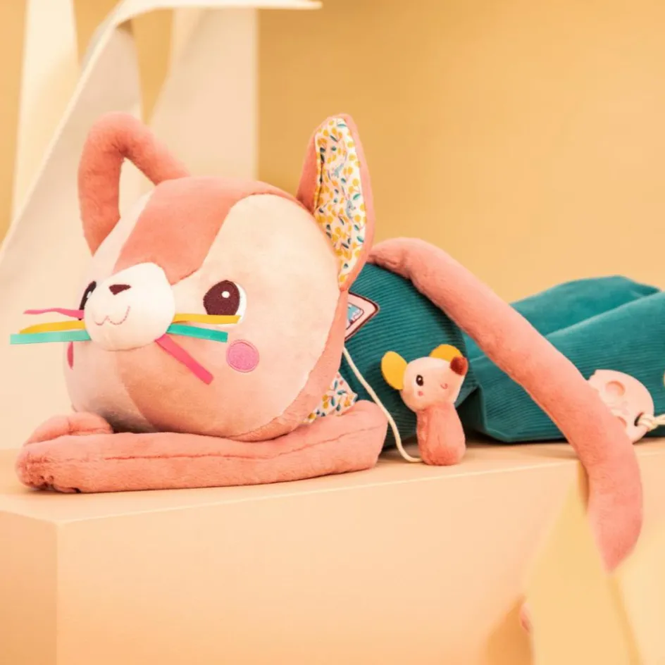 Peluche d'activités Jeanne le grand chat (87 cm)|Lilliputiens Best