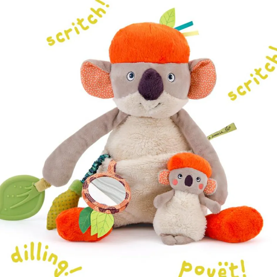 Peluche d'activités Koco le koala Dans la Jungle|Moulin Roty Outlet