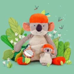 Peluche d'activités Koco le koala Dans la Jungle|Moulin Roty Outlet