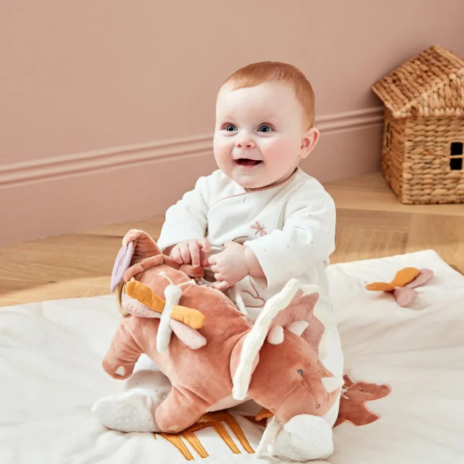 Best Noukie's Peluche d'activités tricératops Popsie