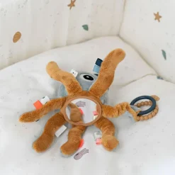 Peluche d'activités vibrante à suspendre Jelly Bleu|Done by Deer Online