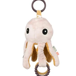 Done by Deer Peluche d'activités vibrante à suspendre Jelly Rose