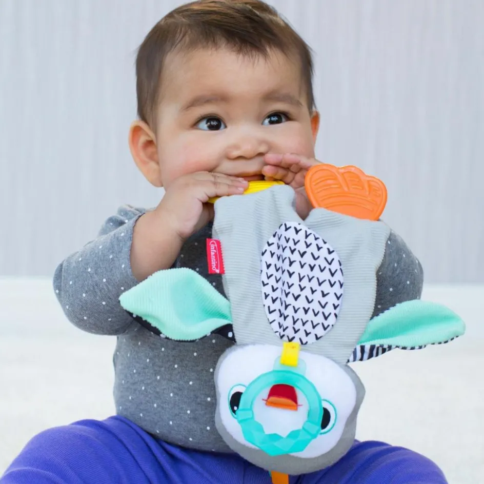 Peluche de dentition pingouin|Infantino New