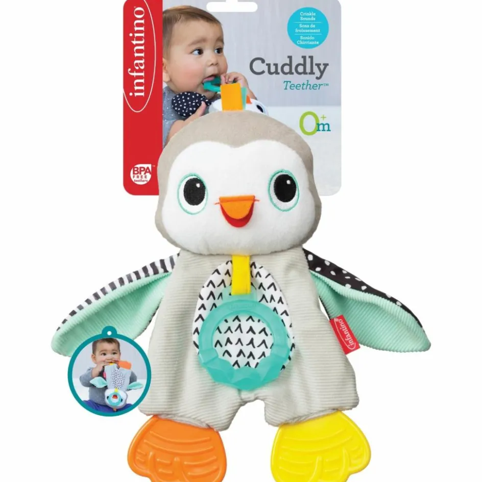 Peluche de dentition pingouin|Infantino New