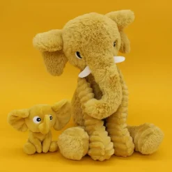 Peluche Dimoitou maman et bébé Les Ptipotos Moutarde (35 cm)|Les Déglingos Clearance
