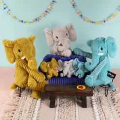 Online Les Déglingos Peluche Dimoitou maman et bébé Les Ptipotos Gris clair (35 cm)