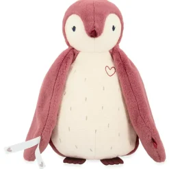Peluche enregistreuse vocale et bruits blancs Manchot rose (25 cm)|Kaloo Best