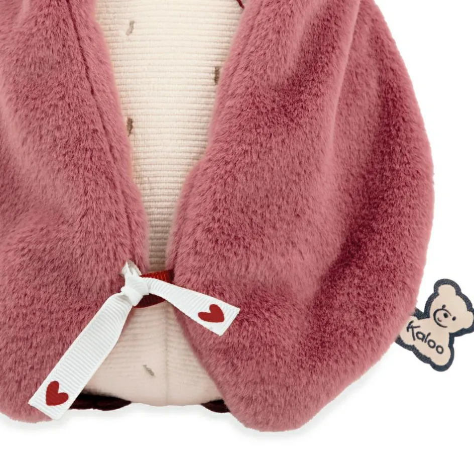 Peluche enregistreuse vocale et bruits blancs Manchot rose (25 cm)|Kaloo Best