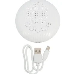 Peluche enregistreuse vocale et bruits blancs Manchot rose (25 cm)|Kaloo Best