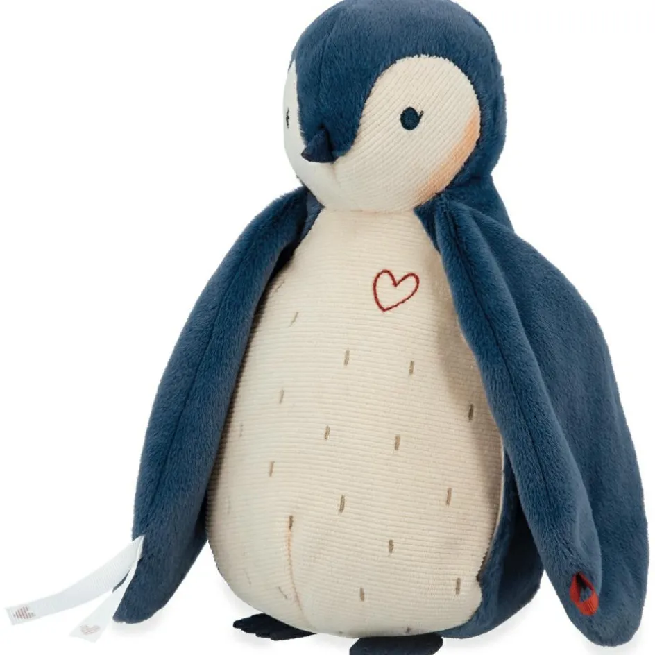 Peluche enregistreuse vocale et bruits blancs Manchot bleu (25 cm)|Kaloo Online