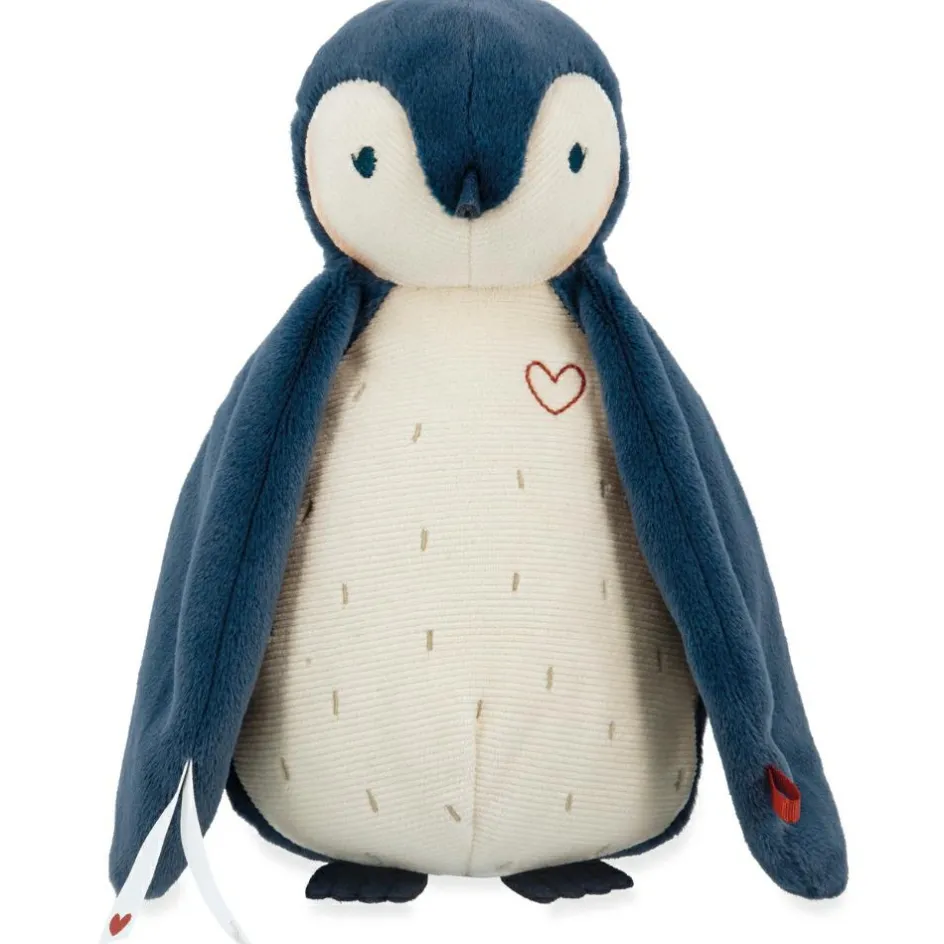 Peluche enregistreuse vocale et bruits blancs Manchot bleu (25 cm)|Kaloo Online