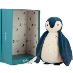 Peluche enregistreuse vocale et bruits blancs Manchot bleu (25 cm)|Kaloo Online