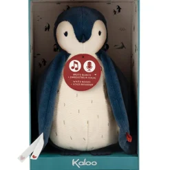 Peluche enregistreuse vocale et bruits blancs Manchot bleu (25 cm)|Kaloo Online