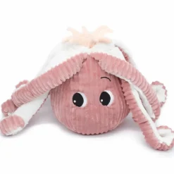 Peluche Filou la pieuvre maman et bébé Les Ptipotos rose|Les Déglingos Best