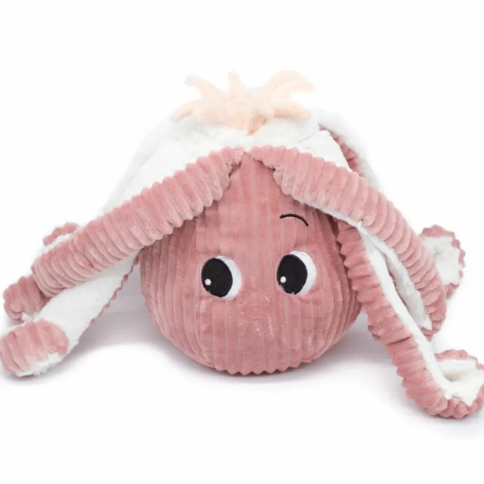 Peluche Filou la pieuvre maman et bébé Les Ptipotos rose|Les Déglingos Best