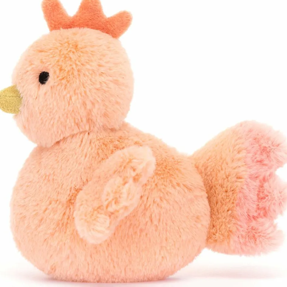 Peluche Fluffy Poulet (11 cm)|Jellycat Hot