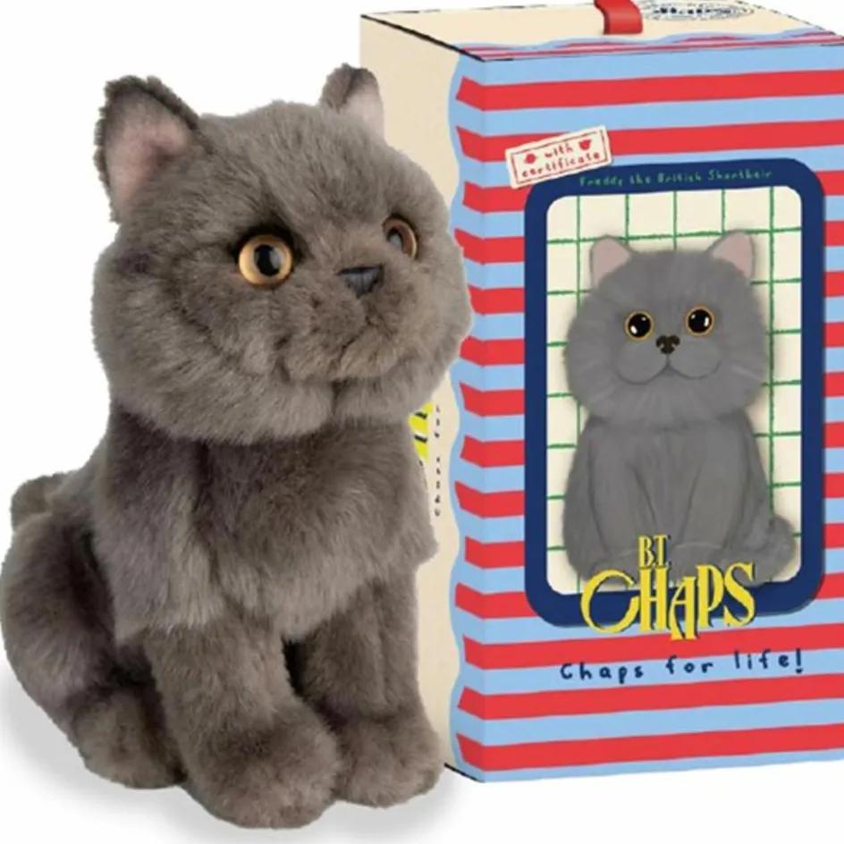 Discount BT Chaps Peluche Freddy le Brittish Shorthair assis (17 cm)