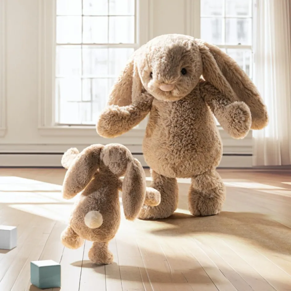 Peluche géante Bashful Lapin beige (51 cm)|Jellycat Clearance