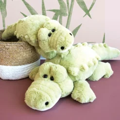 Outlet Histoire d'Ours Peluche géante Crocodile Croco'Doux La savane (60 cm)