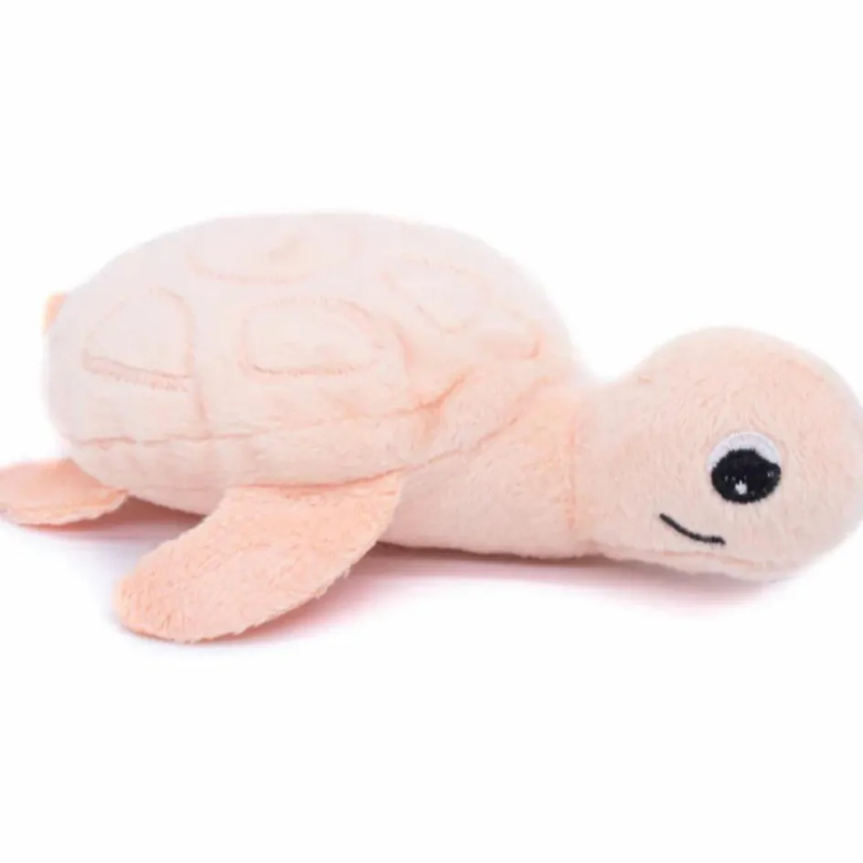 Peluche géante Les Ptipotos Sauvenou maman-bébé tortue rose (49 cm)|Les Déglingos Online