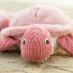 Sale Les Déglingos Peluche géante Les Ptipotos Sauvenou la tortue rose (50 cm)