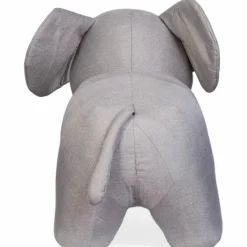 Best Childhome Peluche géante éléphant lin (55 cm)