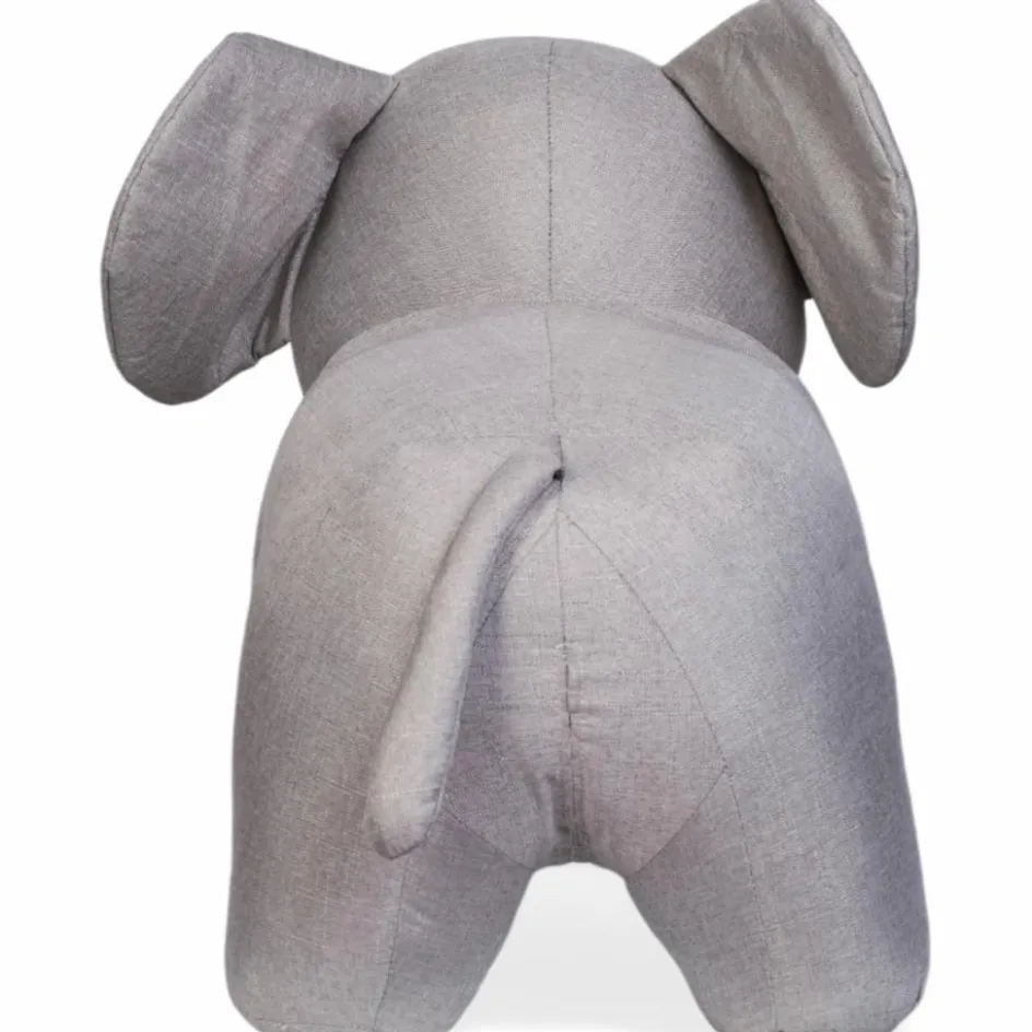 Best Childhome Peluche géante éléphant lin (55 cm)