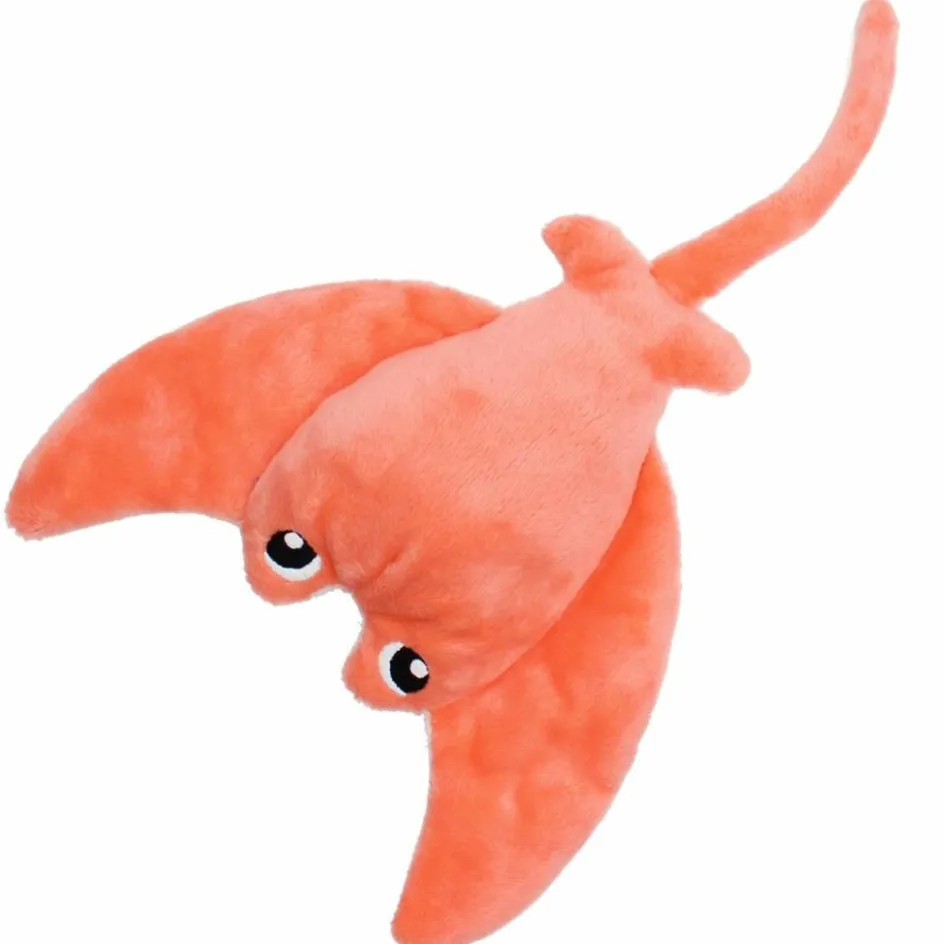 Peluche géante Mantalou la raie manta et son bébé Corail (67 cm)|Les Déglingos Discount