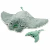 Peluche géante Mantalou la raie manta et son bébé menthe (67 cm)|Les Déglingos Sale