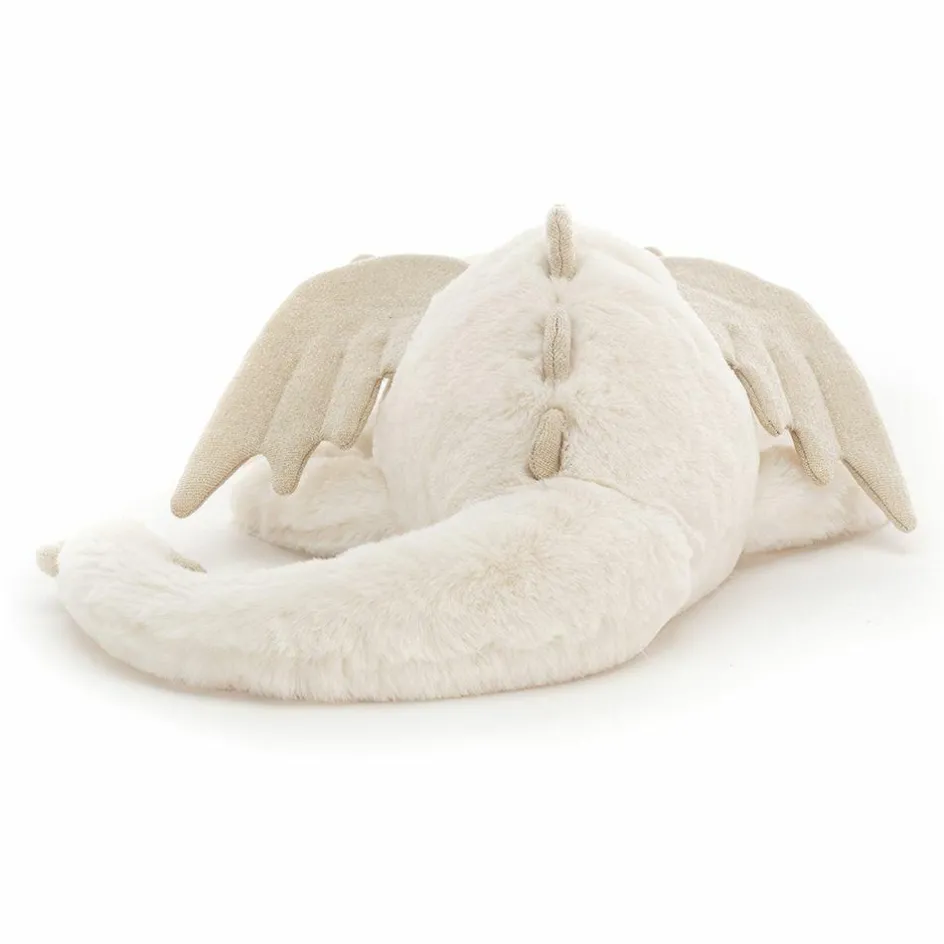 Peluche géante Scrumptious dragon des neiges (50 cm)|Jellycat Sale