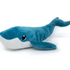 Outlet Les Déglingos Peluche Gravillou baleine maman et bébé Les Ptipotos bleu