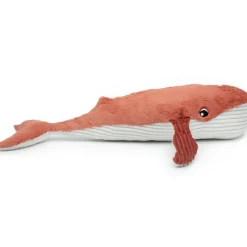 Peluche Gravillou baleine maman et bébé Les Ptipotos terracotta|Les Déglingos