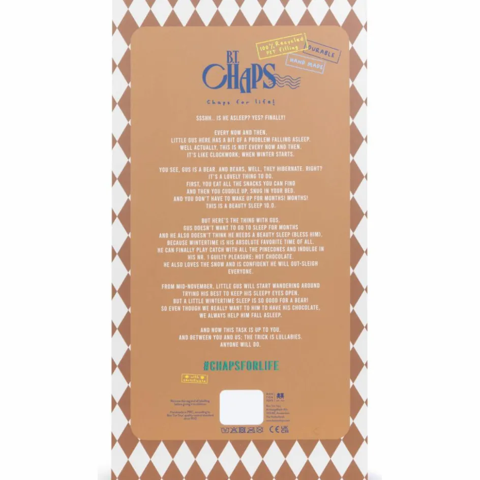 Clearance BT Chaps Peluche Gus l'ours de compagnie (25 cm)