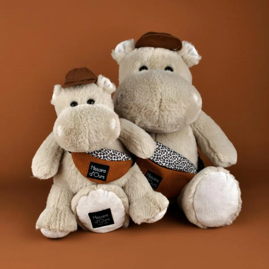 Peluche Hippopotame HELLO BROOK beige (38 cm)|Histoire d'Ours Sale