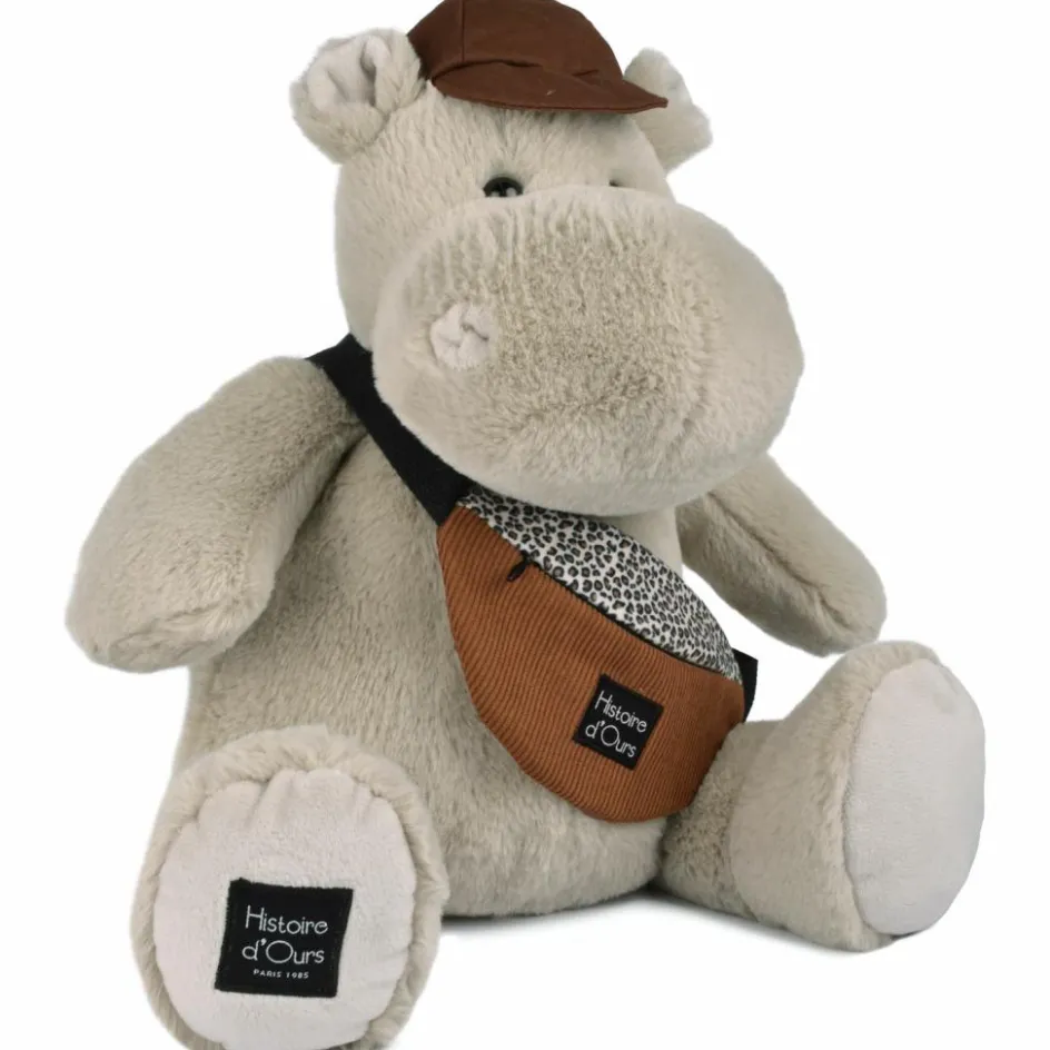 Peluche Hippopotame HELLO BROOK beige (38 cm)|Histoire d'Ours Sale