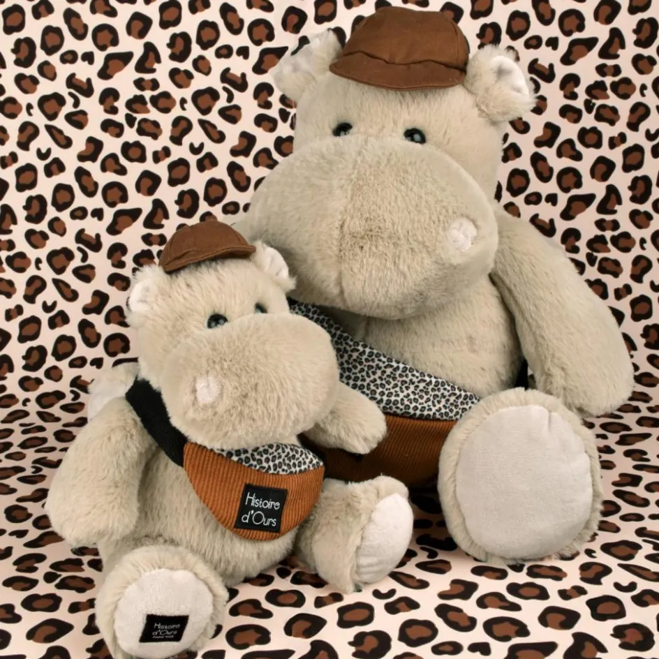 Peluche Hippopotame HELLO BROOK beige (38 cm)|Histoire d'Ours Sale