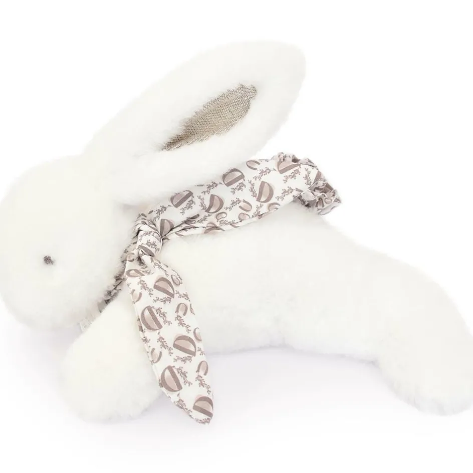 Clearance Doudou et Compagnie Peluche Lapin Doudou Pantin blanc (25 cm)